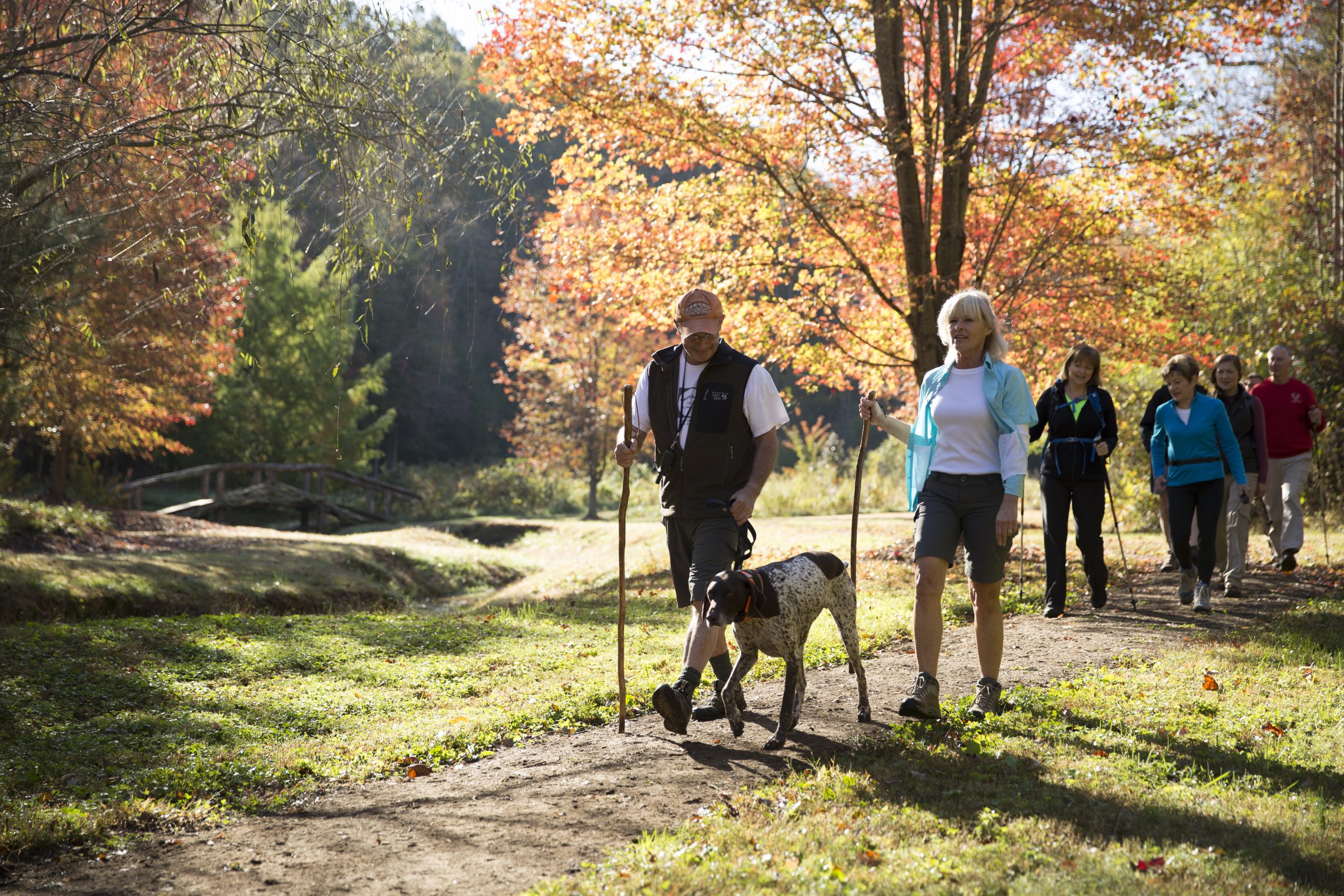 fall hiking