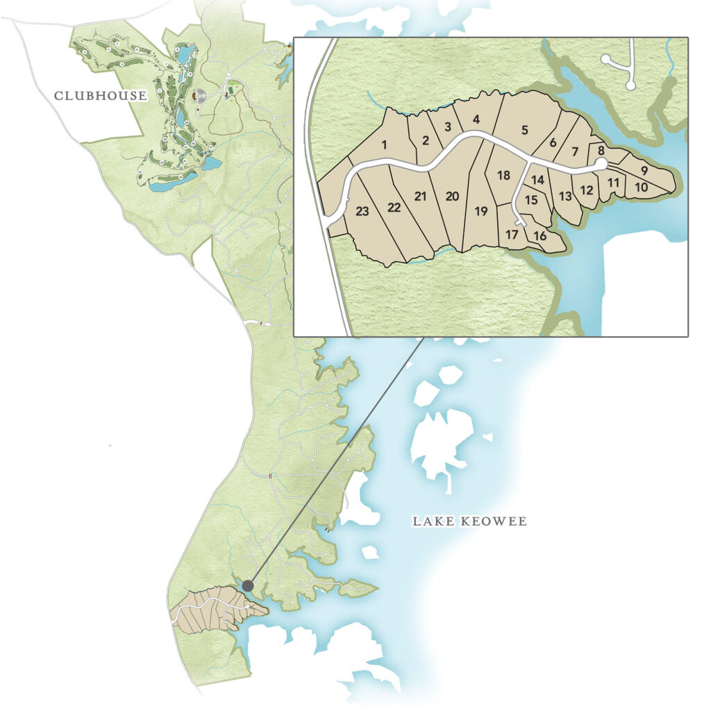 harbor cove community map