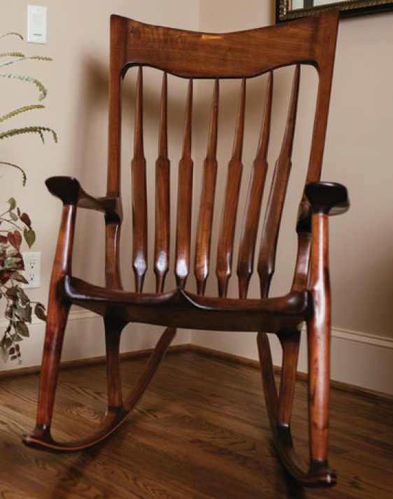Woodworking chair