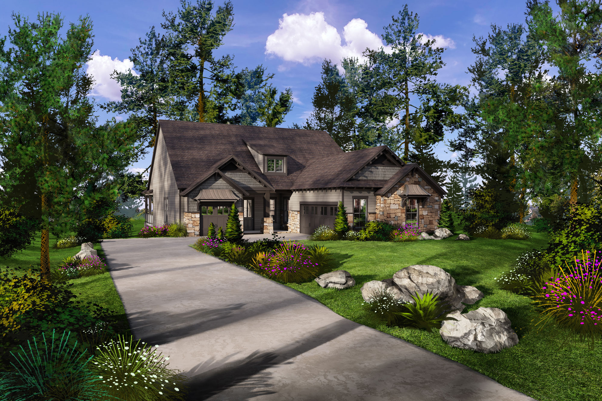 The Fairway Rendering, Golf Ridge at The Cliffs at Mountain Park