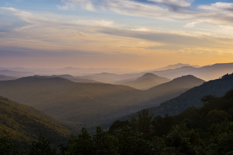 the blue ridge mountains