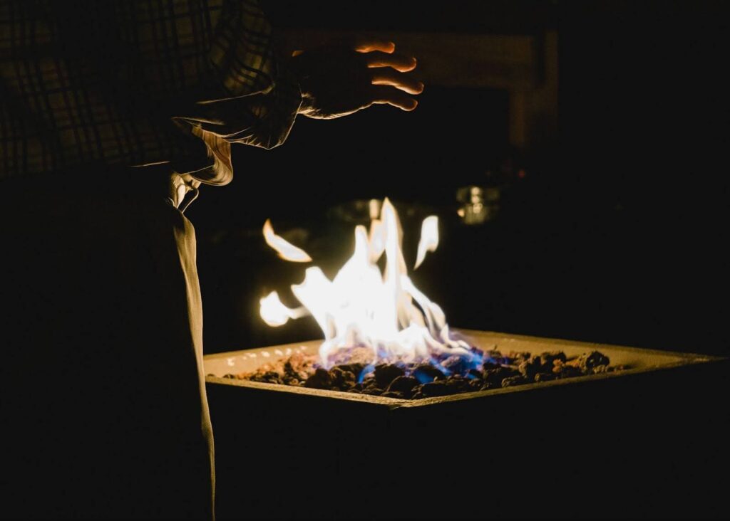 winter in the cliffs